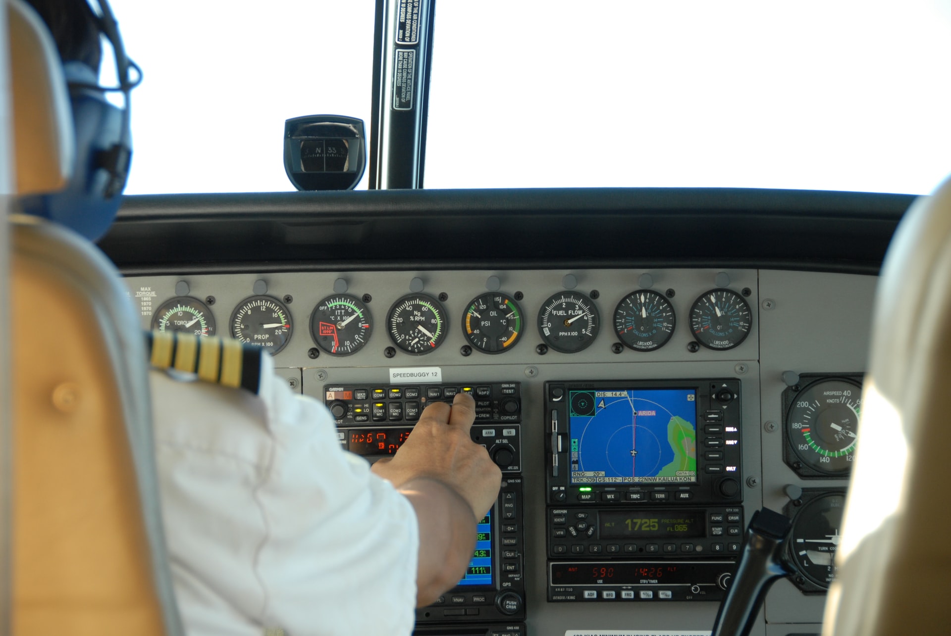 advanced cockpit weather data